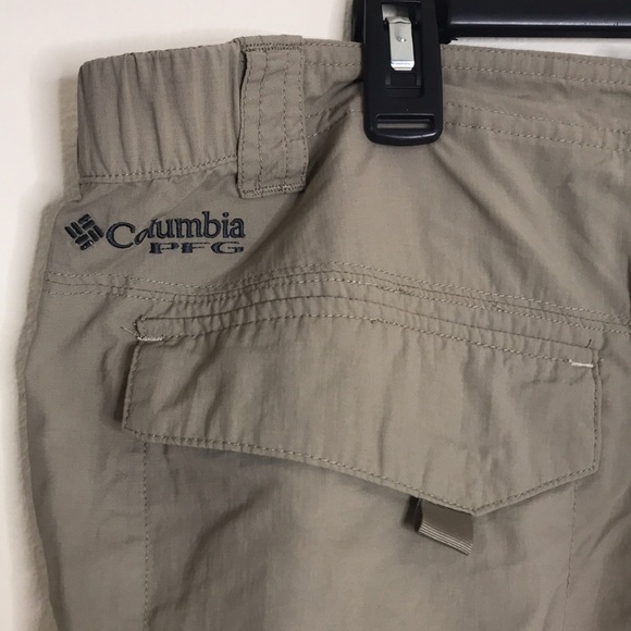 Columbia PFG Omni shield sun protection mens convertible pants size 40x32 - Picture 10 of 13